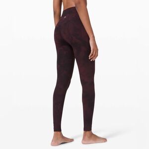 Lululemon Align Pant Legging 28” Cassis Diamond Dye
